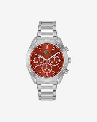 Boston Steel Chronograph Watch