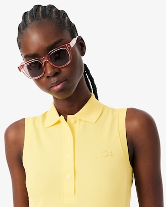 Women's Slim Fit L.12.D Sleeveless Stretch Polo