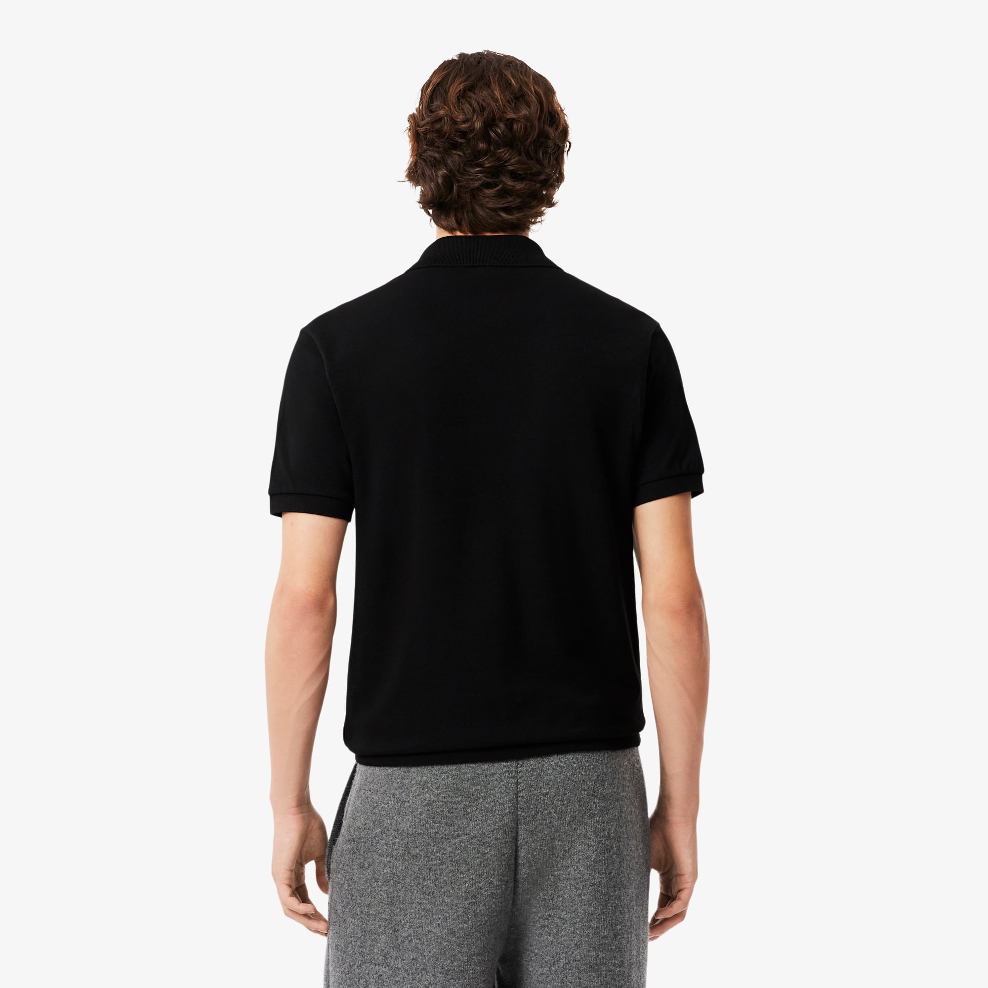 Men's Classic Fit Embroidery Detail Piqué Polo - Polo Shirts - New