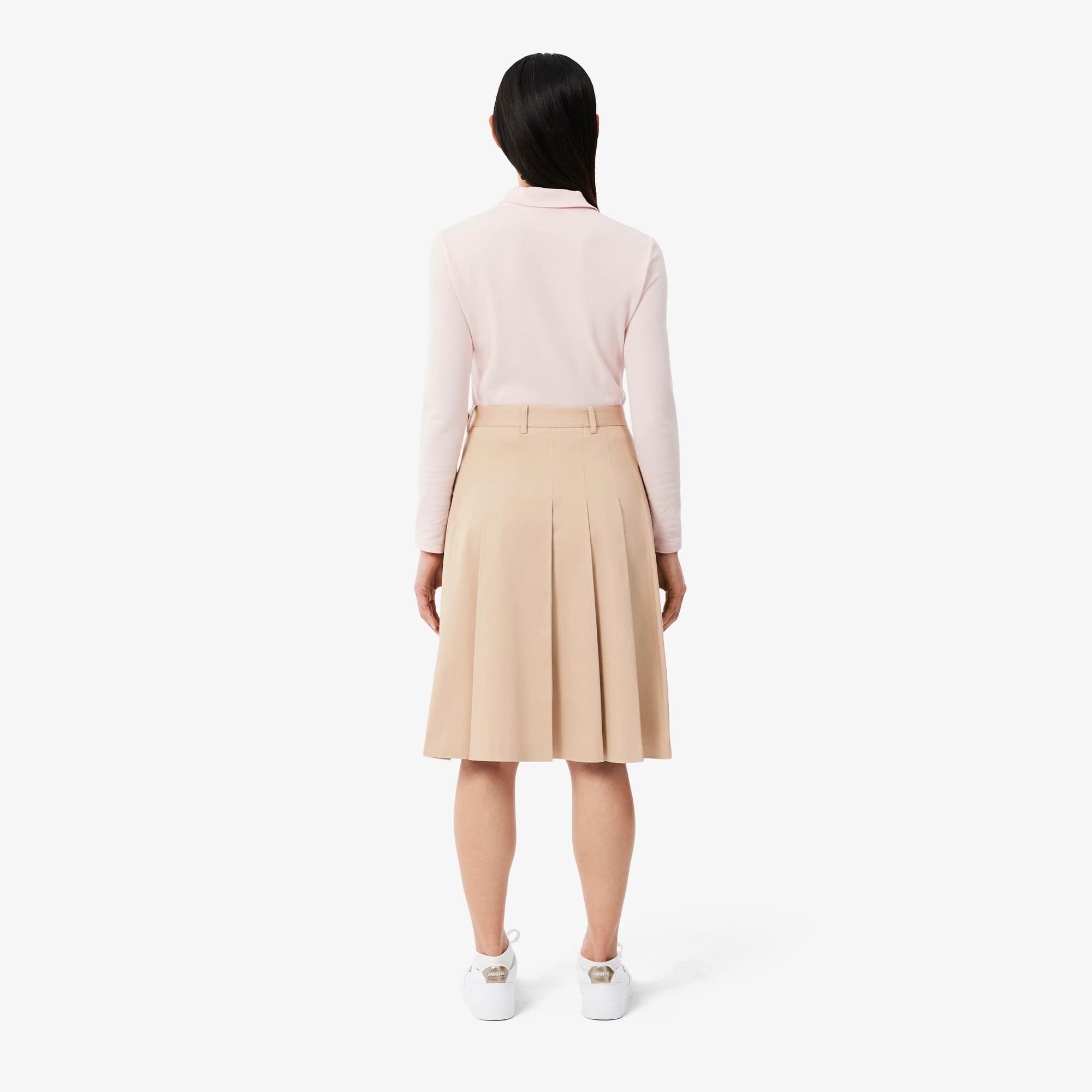 Pleated Gabardine Skirt - Shorts & Skirts - New In 2026 | Lacoste