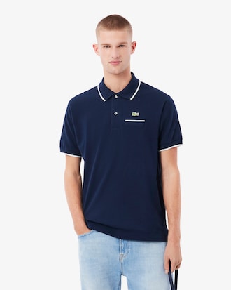 Men's Classic Fit Pocket Accent L.12.12 Polo