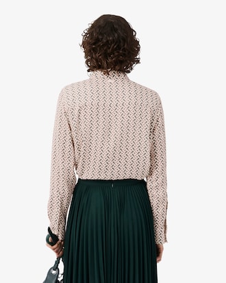 Regular Fit Printed Popover Shirt