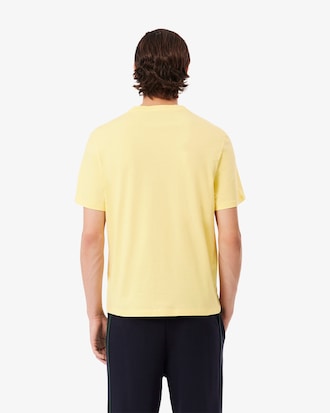 Men's Crocodile Print Cotton Undershirt