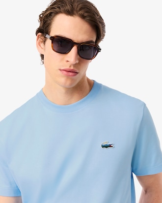 Men's Heavy Jersey Landscape Crocodile T-Shirt