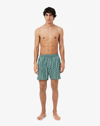Traje De Ba&ntilde;o Con Estampado Monogram