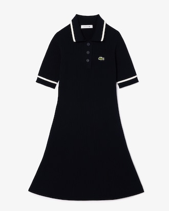 Vestido polo acampanado sin costuras 3D