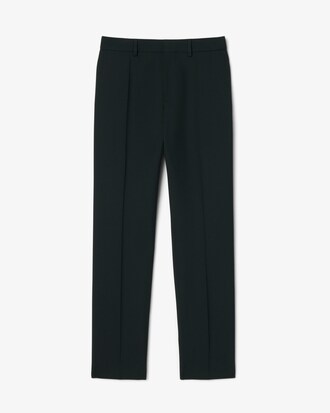 Pantal&oacute;n de Vestir de Lana de Corte Regular