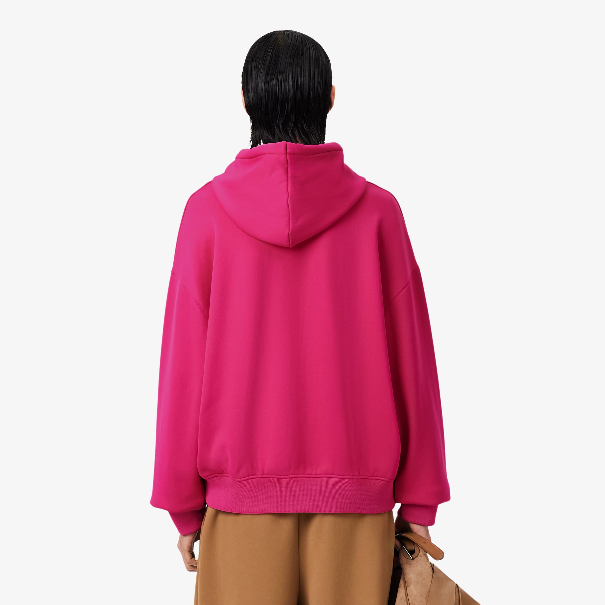Runway Badge Accent Hoodie - Sweaters & Sweatshirts - New In 2026