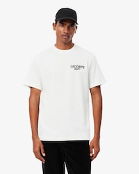 Playera de Tejido Jersey con Estampado de Tenis