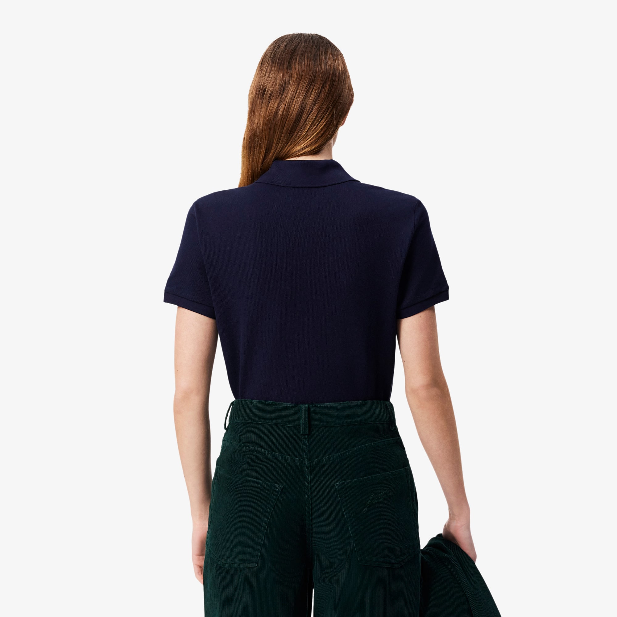 Tシャツ・カットソー LACOSTE Woman Polo Shirt Navy PF7839 166 LACOSTE Woman Polo Shirt Navy PF7839 166