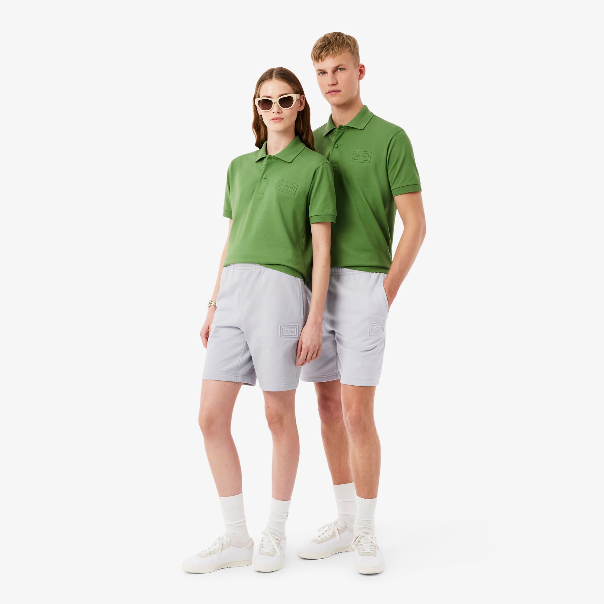 Lacoste Regular Fit Fleece Shorts - Xs In Green