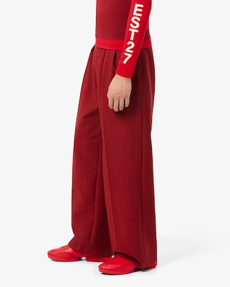Runway Straight Fit Tailored Wool Pants