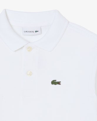 Boys' Long Sleeve Piqué Polo