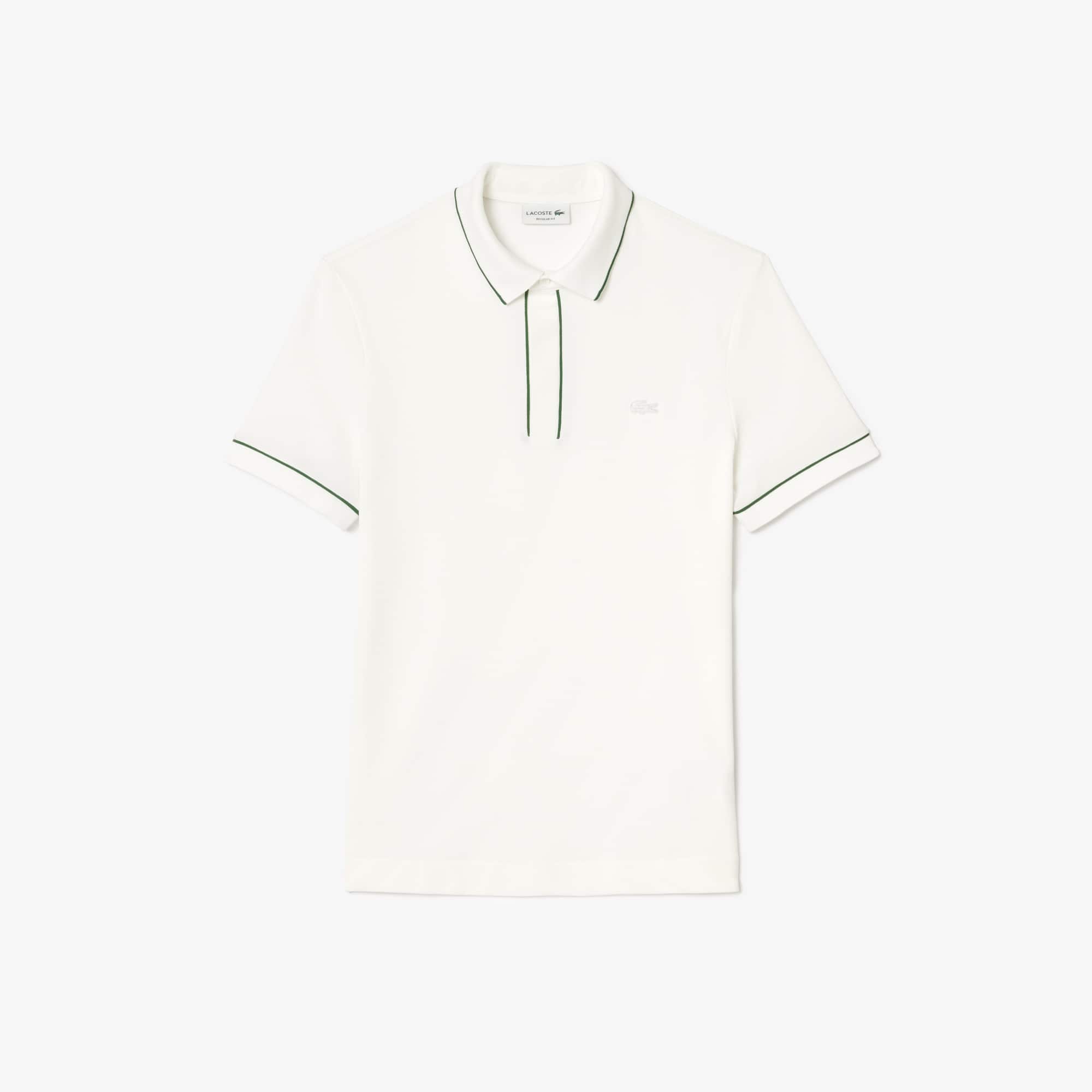 Lacoste Men's Regular Fit Paris Stretch Piqué Polo