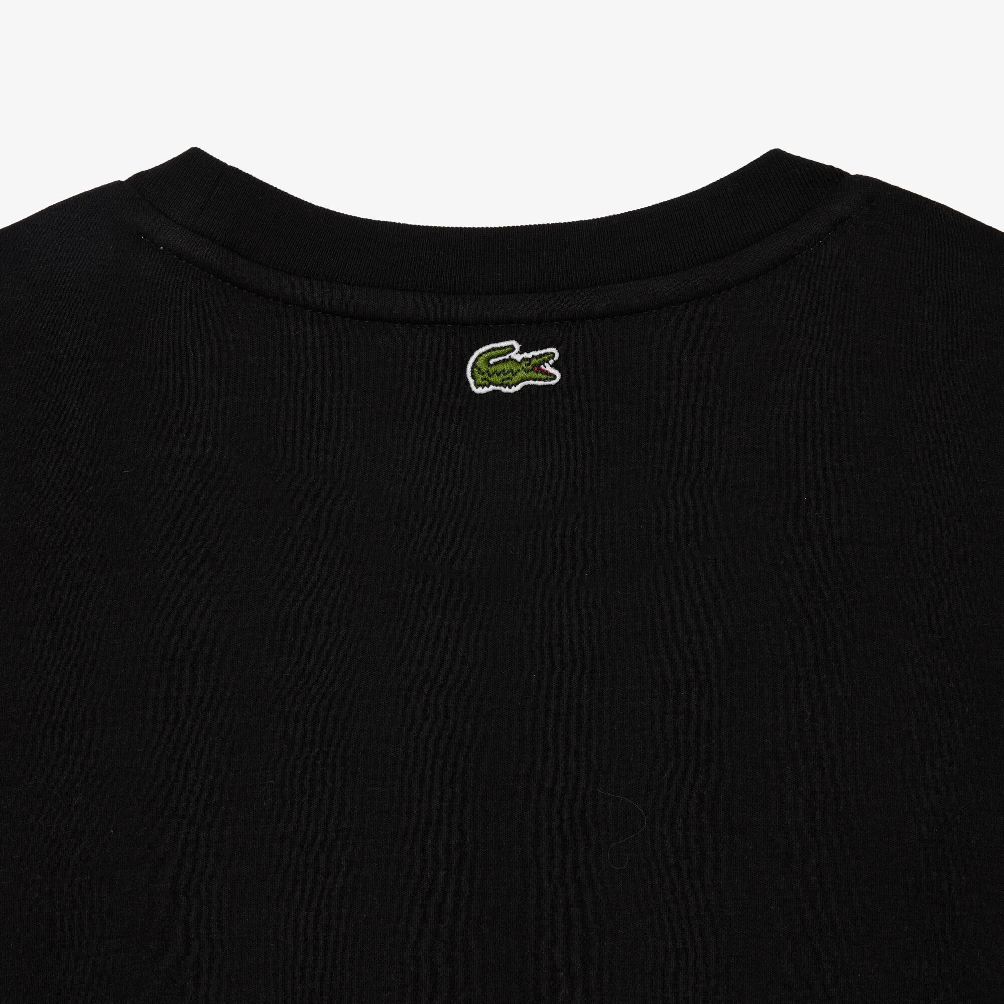 Women's Signature Print Cotton T-Shirt - T-Shirts & Tops