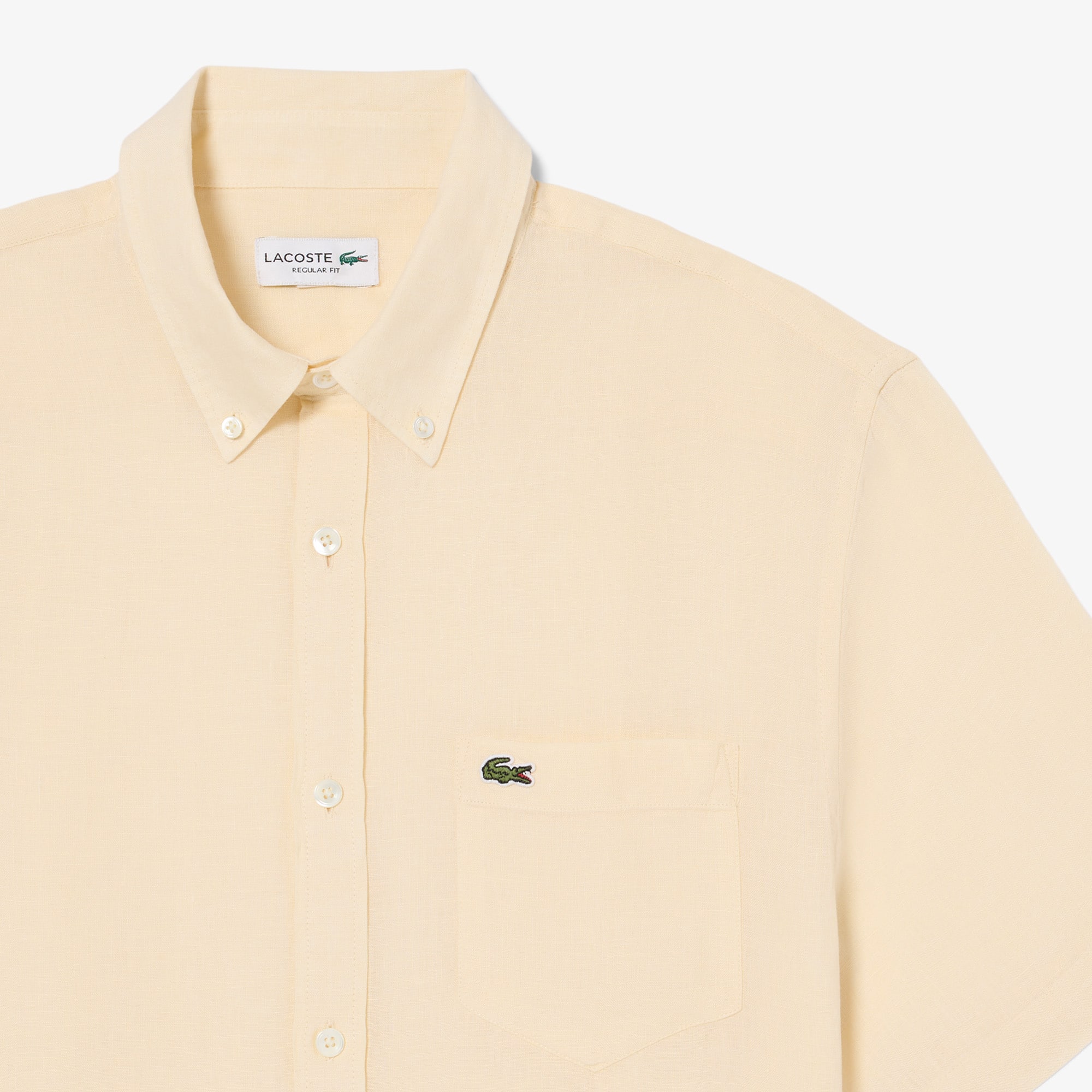 Men's Short Sleeve Linen Shirt
