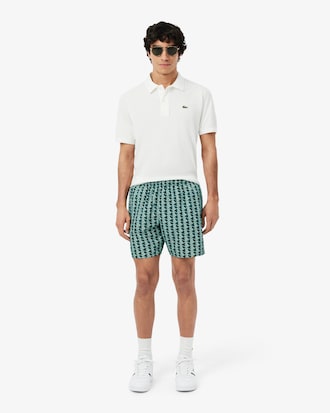 Traje De Ba&ntilde;o Con Estampado Monogram