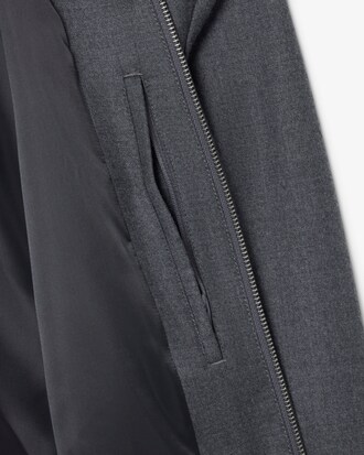 Pure Wool Zipped Jacket