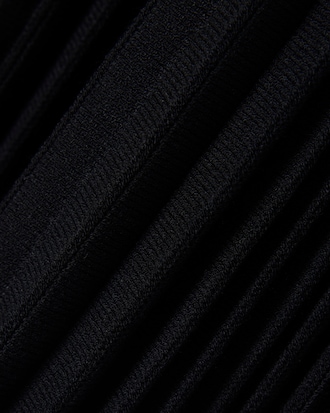 Short Pleated Mesh Skirt