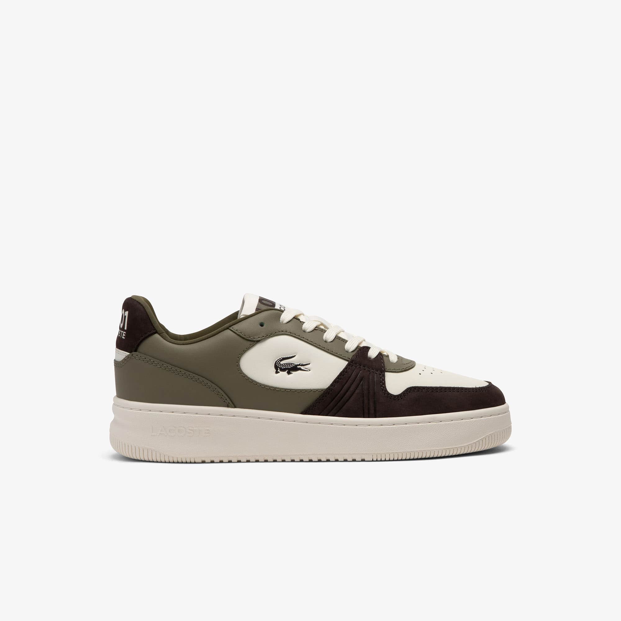 Lacoste Men's L001 Set Leather Sneakers - 8 In Green