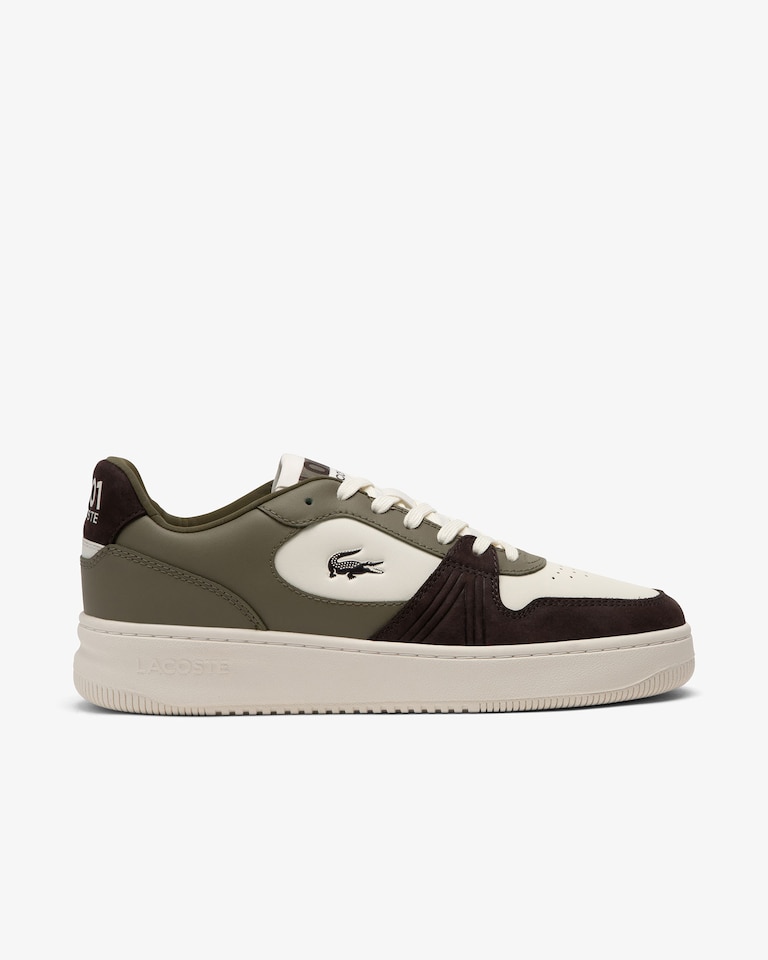  Lacoste L001 Set Leather Green Men Sneakers 50SMA0095-2A9