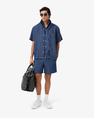 Camisa de Mezclilla Relaxed Fit