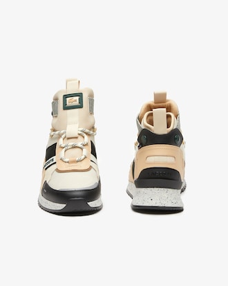 Men's Lacoste Run Breaker Leather Colour-Pop Outdoor Shoes