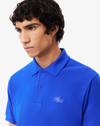 Polo con insignia L.12.12 de corte clásico