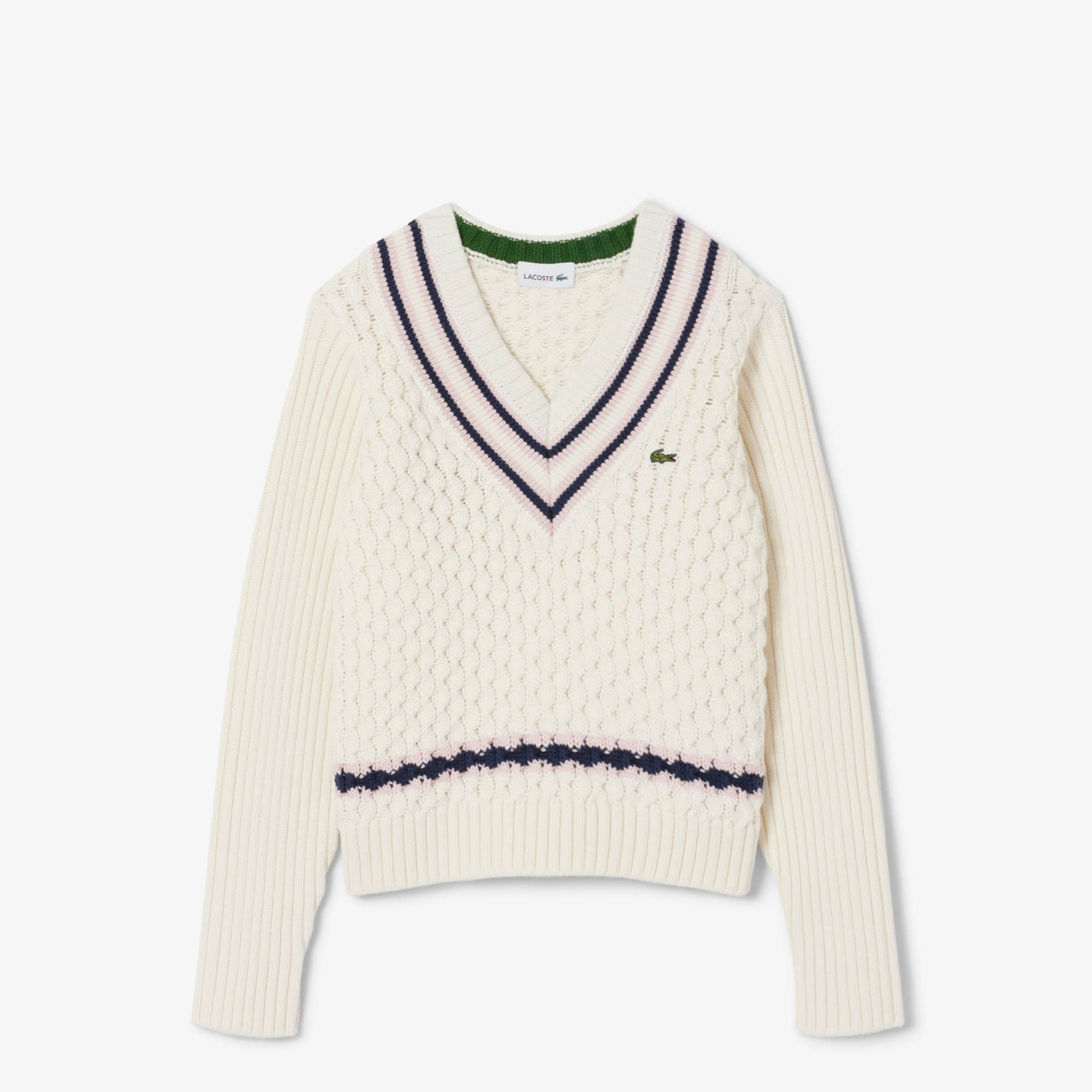 Girls' Cotton V-Neck Sweater Vest