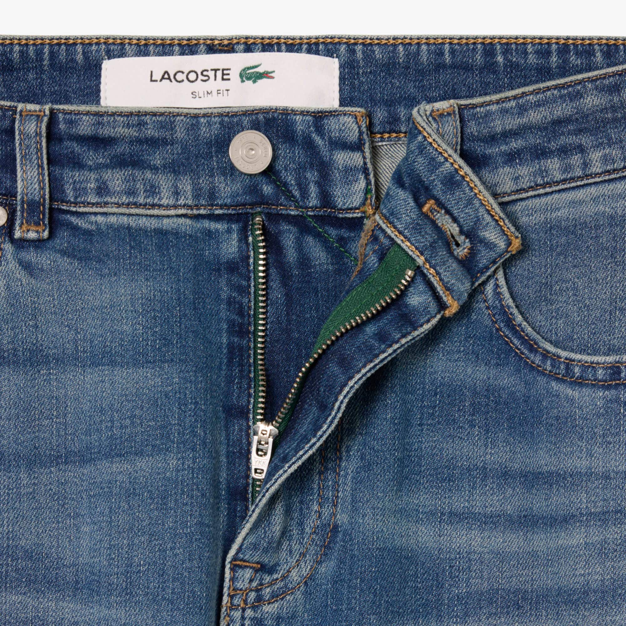 Men's 5-Pocket Slim Fit Indigo Jeans