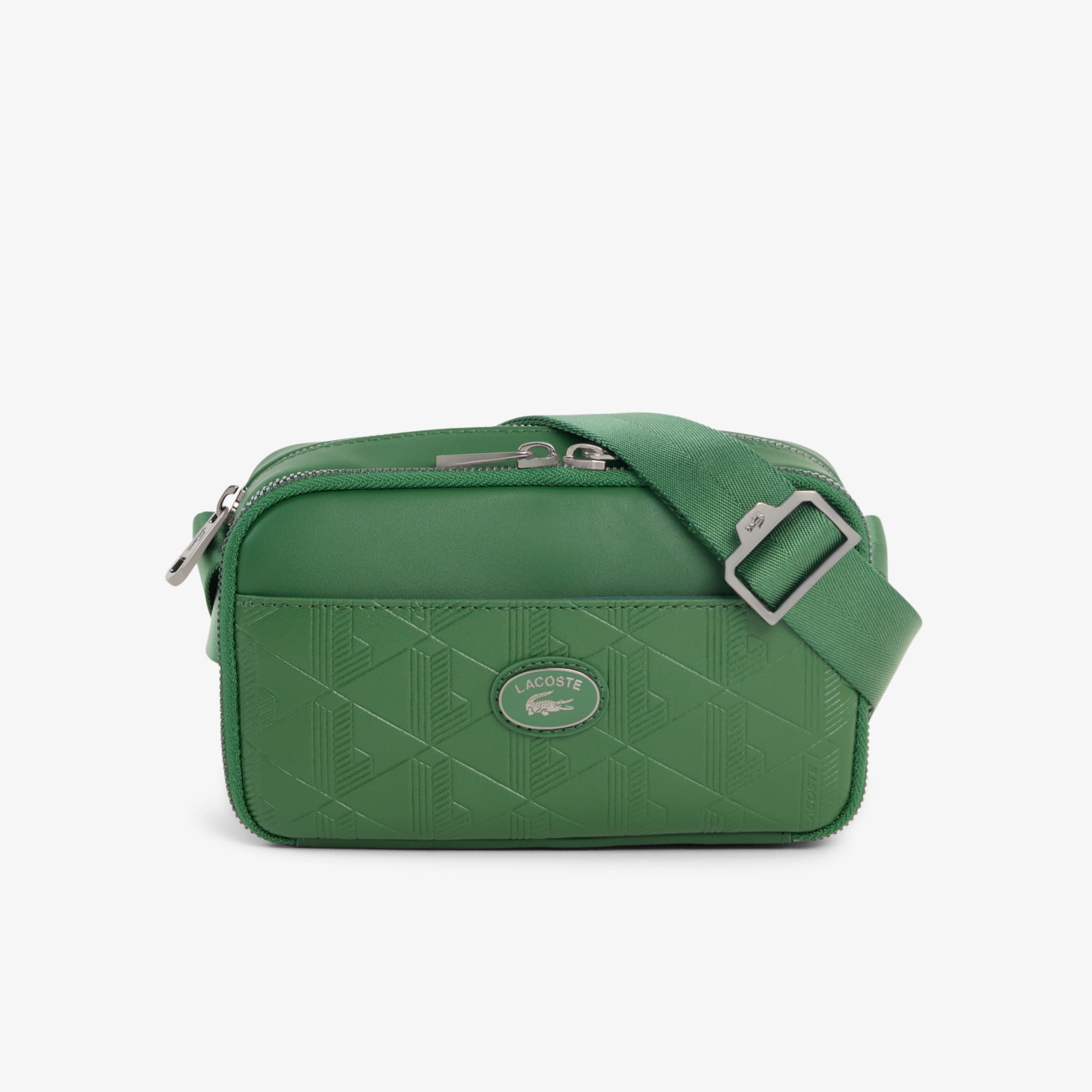 LACOSTE ジオメトリックパターン ボディバッグ Neocroc Motif Vertical Satchel - Bags - New In 2026 | Lacoste