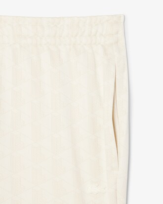 Regular Fit Monogram Jacquard Shorts