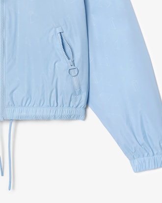 Veste de surv&ecirc;tement femme Lacoste &agrave; imprim&eacute; monogramme