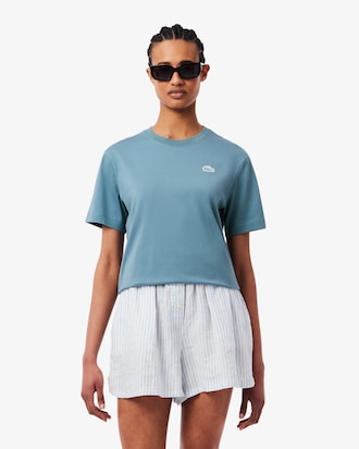 Women's Crocodile Print Jersey T-Shirt