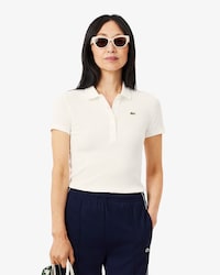 Women's Slim Fit L.12.D Ribbed Cotton Polo