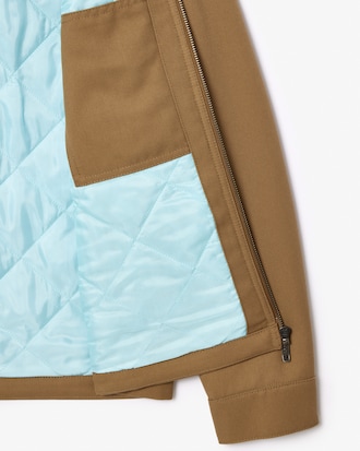 Men's Short Padded Twill Jacket