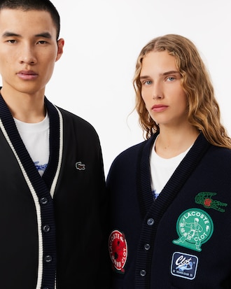 Lacoste x CLOT Cotton Cashmere Reversible Cardigan