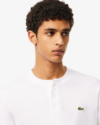 Men's Long Sleeve Henley