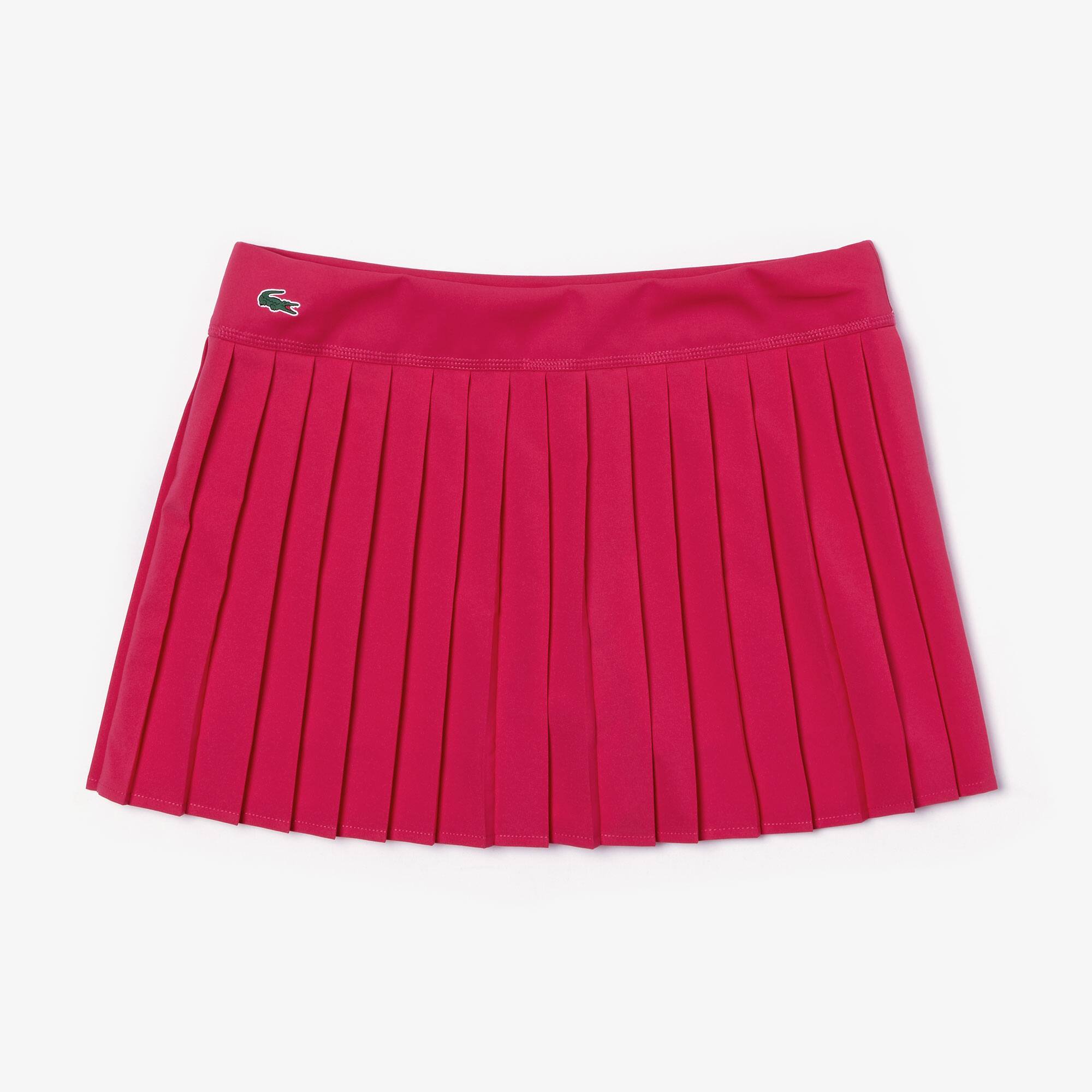 Women's Lacoste SPORT Tennis Technical Mesh Pleated Skirt LACOSTE