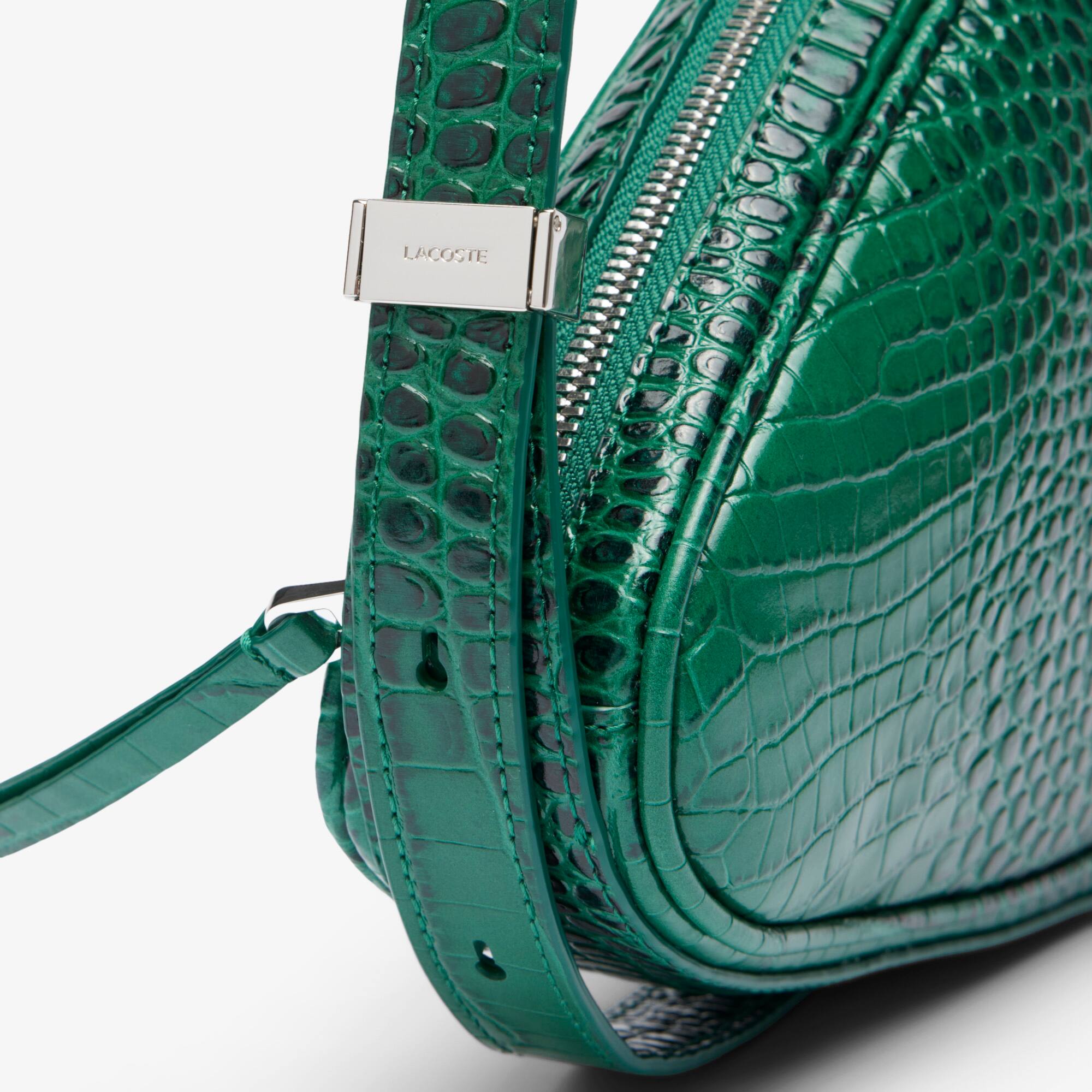 【LACOSTE】 ランウェイ エンボスレザー ラケットバッグ Unisex Runway Embossed Leather Racket Bag - undefined - New