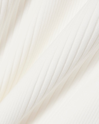 Classic Fit Ribbed Knit Polo