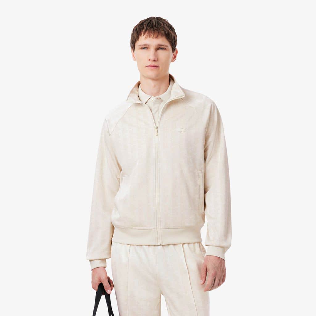 Monogram Jacquard Zipped Jacket