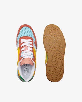 Sneakers T-Clip Lacoste x Peanuts femme en cuir