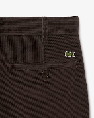 Men's Regular Fit Corduroy Chino Pants