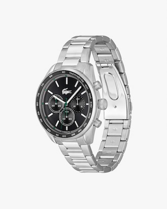 Reloj Cron&oacute;grafo Boston De Acero Inoxidable