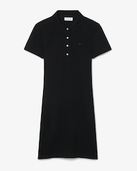 Vestido Polo Slim Fit de Minipiqu&eacute; El&aacute;stico para Mujer