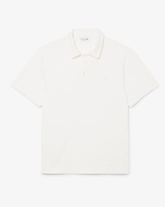 Men's Paris Classic Fit Open Neck Embroidered Polo