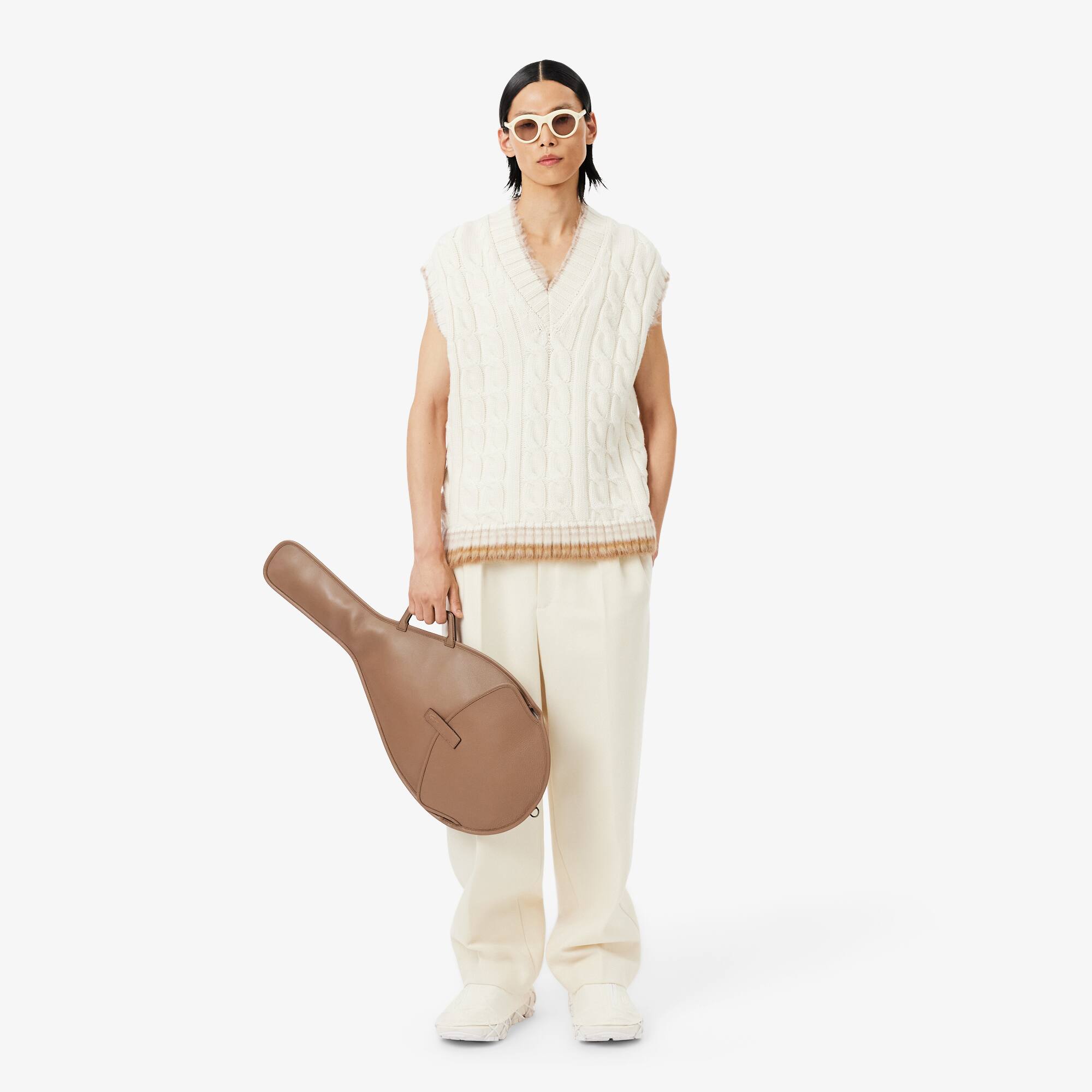 Runway Grain Leather Racket Bag - Bags - New In 2026 | Lacoste