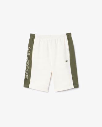 Men's Regular Fit Colorblock Fleece Shorts