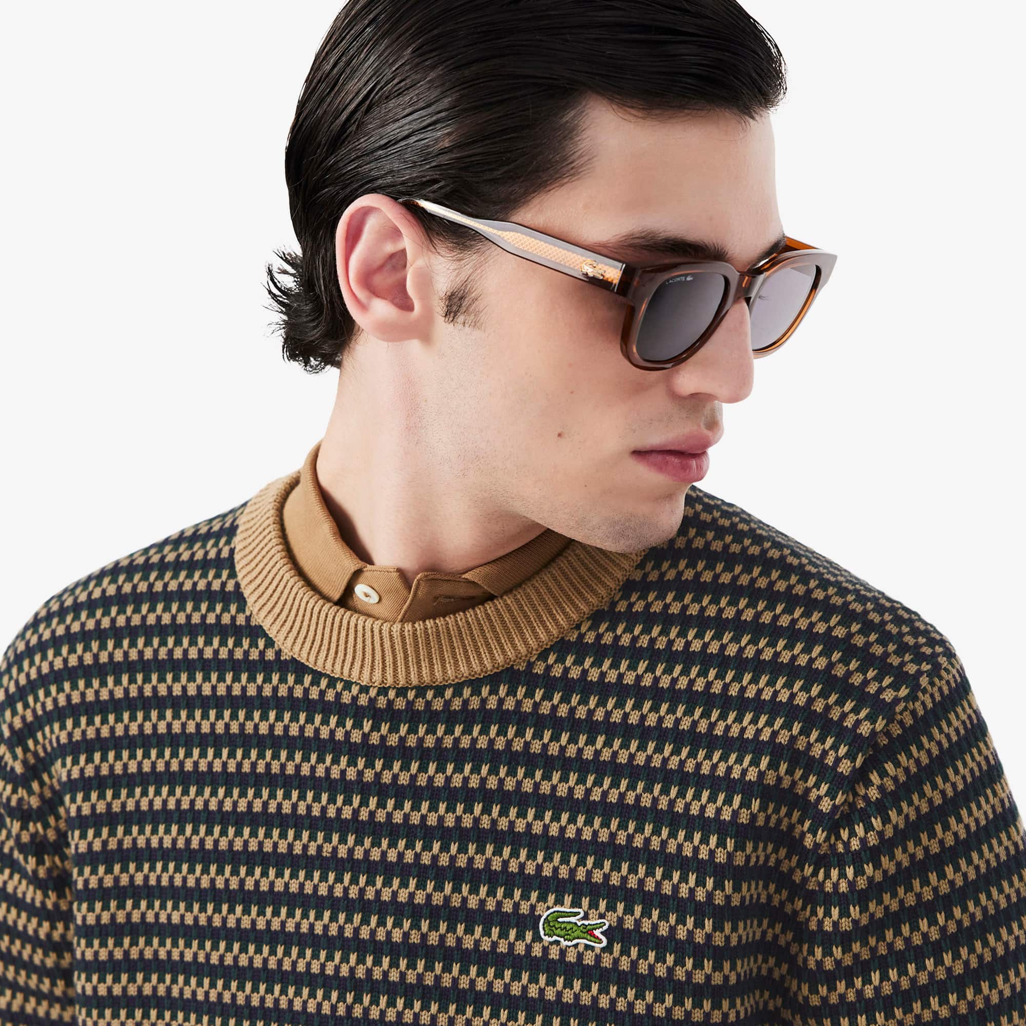 Cotton Striped Sweater